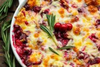 Warm Cranberry & Cream Cheese Delight