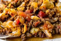Irish Ground Beef and Cabbage Made Easy