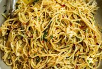 Effortless Italian Aglio e Olio Pasta