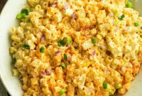 Creamy Summer Deviled Egg Pasta