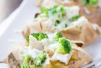 Stuffed White Sweet Potato: Just 4 Ingredients