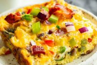 Cheesy Bacon Breakfast Bake