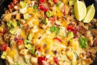 Flavorful One-Pan Mexican Chicken and Zucchini Skillet