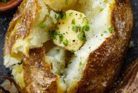 Perfectly Crispy Air Fryer Baked Potatoes