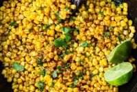 Quick Honey Lime Skillet Corn