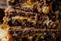 Simple Homemade Caramel Brownies