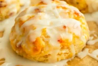 Southern Peach Buttermilk Biscuits