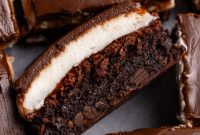 Decadent Peppermint Chocolate Fudge Brownies