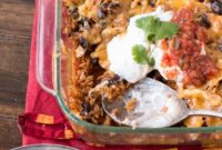 Fiesta Chicken and Rice Bake