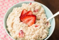Creamy Strawberry Protein Breakfast