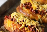 Spicy Turkey Pretzel Chili Dogs