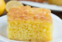 Zesty Lemon Jello Cake