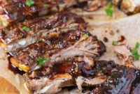 Slow Cooker Asian Sticky Ribs
