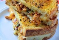Ultimate BBQ Chicken Grilled Cheese