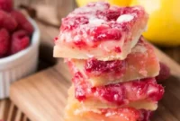 Sunshine Raspberry Lemon Bars