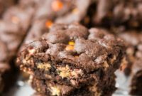 Triple Fudge Reese’s Brownies