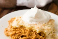 Effortless Pumpkin Pie Crumble