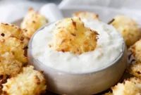 Baked Coconut Shrimp with Tangy Mango Dipping Sauce