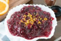 Better Than Grandma’s Orange Blackberry Spiced Cranberry Sauce