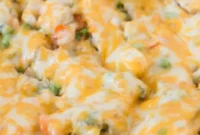 One Pan Cheesy Ranch Chicken and Rice
