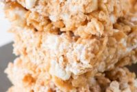 Heavenly Fluffernutter Crispy Treats
