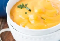 Velvety Butternut Squash Tortellini Soup