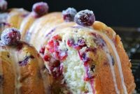Festive Cranberry Bundt