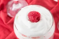 Raspberry Cloud Dessert