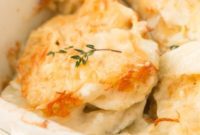 Smoked Gruyere and Leek Potato Gratin