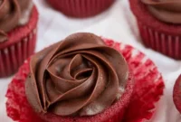 Rose-Kissed Velvet Chocolate Treats