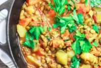 Hearty Lentil and Vegetable Skillet