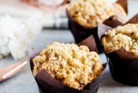 Spiced Carrot Muffins with Streusel