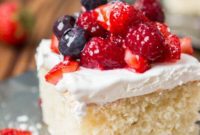 Berry Cloud Yogurt Cake