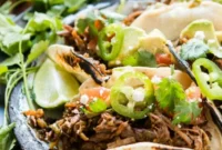 Smoky Poblano Beef Tacos