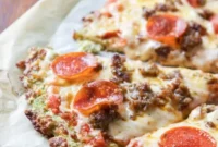 Low-Carb Zucchini Pizza Crust