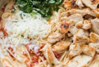 20-Minute Creamy Sun-Dried Tomato Chicken Pasta