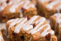 Autumn Spiced Pumpkin Squares