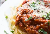 The Best Homemade Spaghetti Sauce