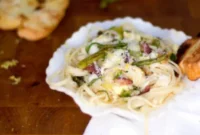 Bright Lemon Asparagus Pasta