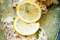 Effortless Slow Cooker Lemon Butter Chicken