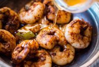 Zesty Glazed Honey Lime Shrimp Skewers