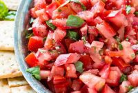Garden Fresh Bruschetta Perfection