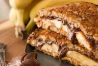 Warm & Gooey Nutella Peanut Butter Banana Melt