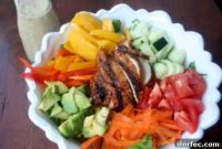 Teriyaki Mango Chicken Salad