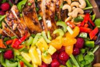 Savory Teriyaki Chicken Salad