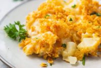 Mouthwatering Cheesy Funeral Potato Casserole