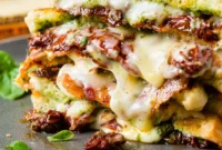 Ultimate Sun-Dried Tomato Bacon Pesto Melt