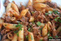 Rich Braised Short Rib Penne