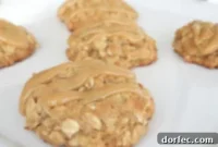 Honey-Kissed Peanut Butter Banana Cookies