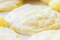 Zesty Lemon Drop Cookies